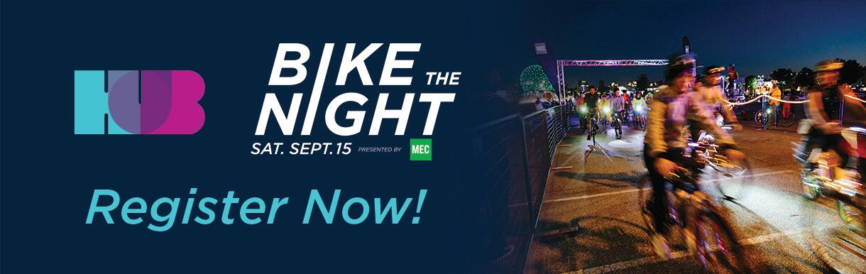 Hub bike sales the night