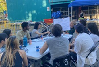 Participants in discussion