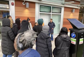 Touring the Plaza Site